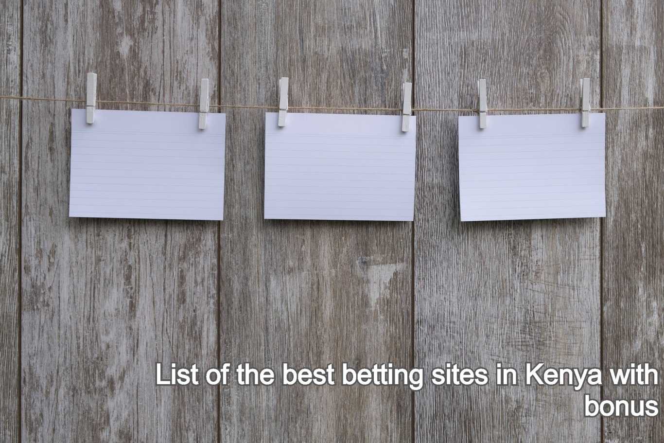 List of the best betting sites in Kenya